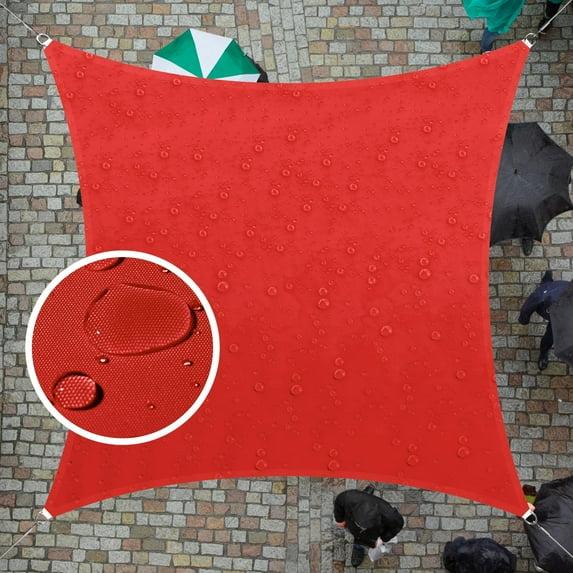 Colourtree Customize Waterproof 14' x 14' Square Sun Shade Sail