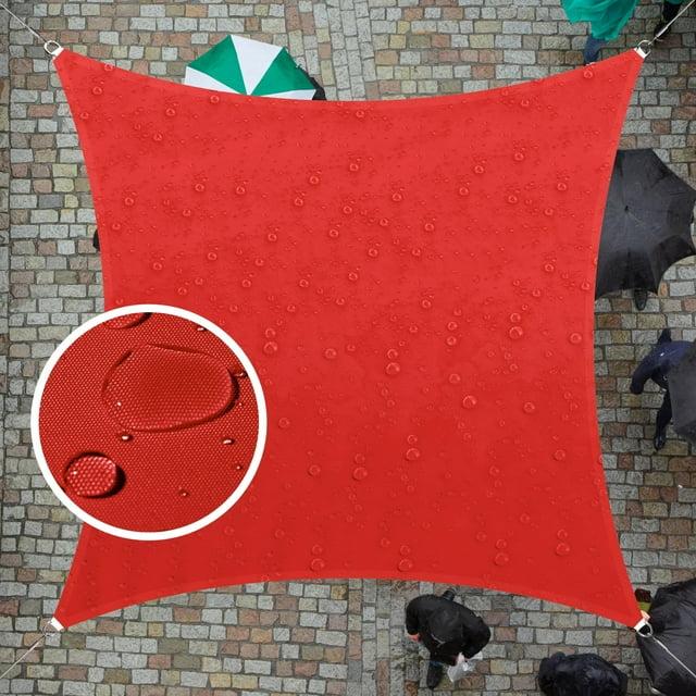 Colourtree Customize Waterproof 14' x 14' Square Sun Shade Sail