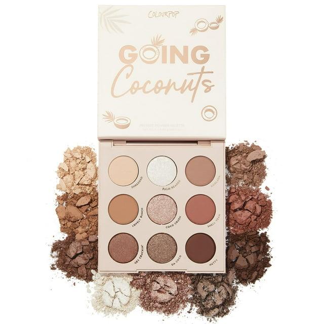 Going Coconuts Neutral 9-Pan Eyeshadow Palette with Satin Finish