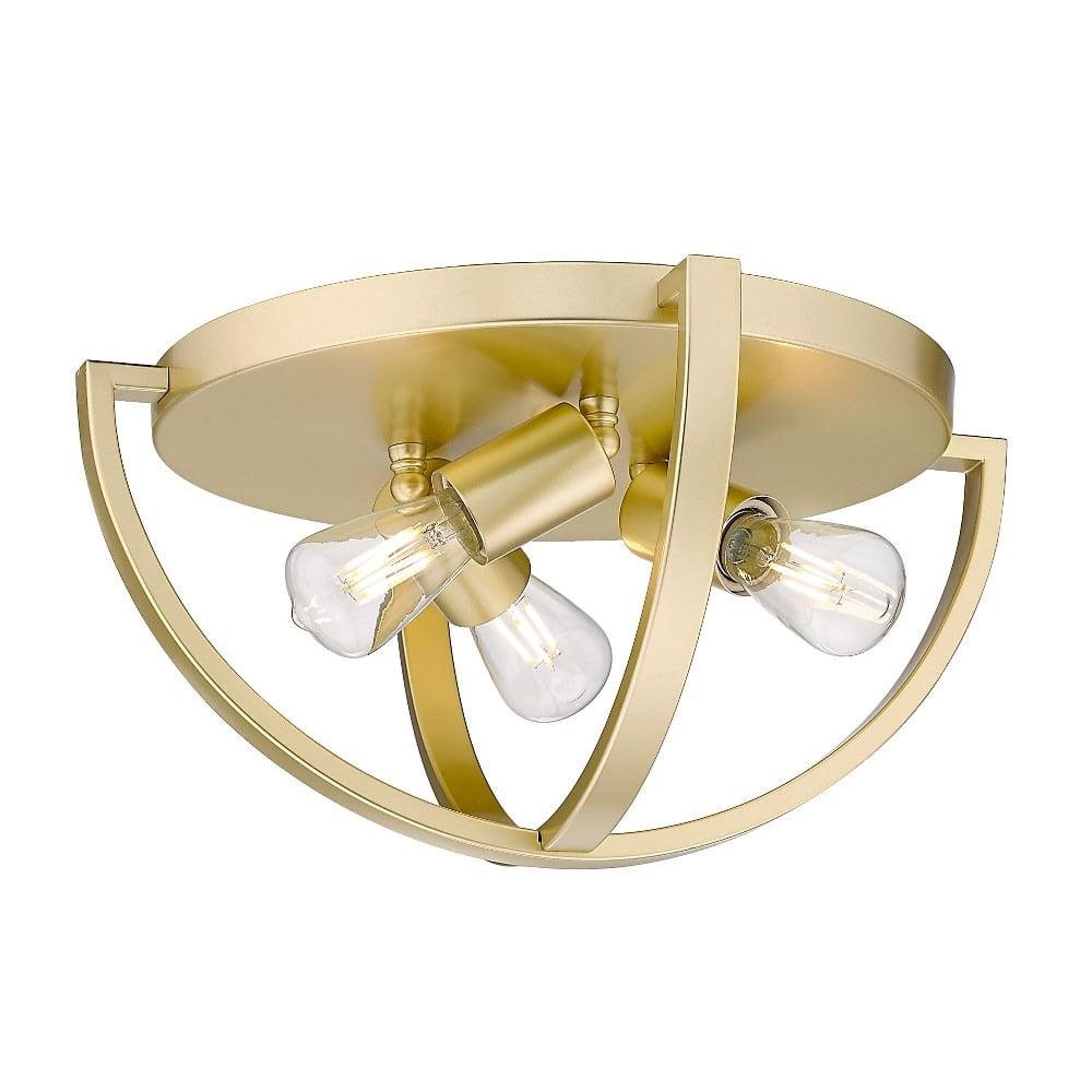 Colson Flush Mount in Olympic Gold