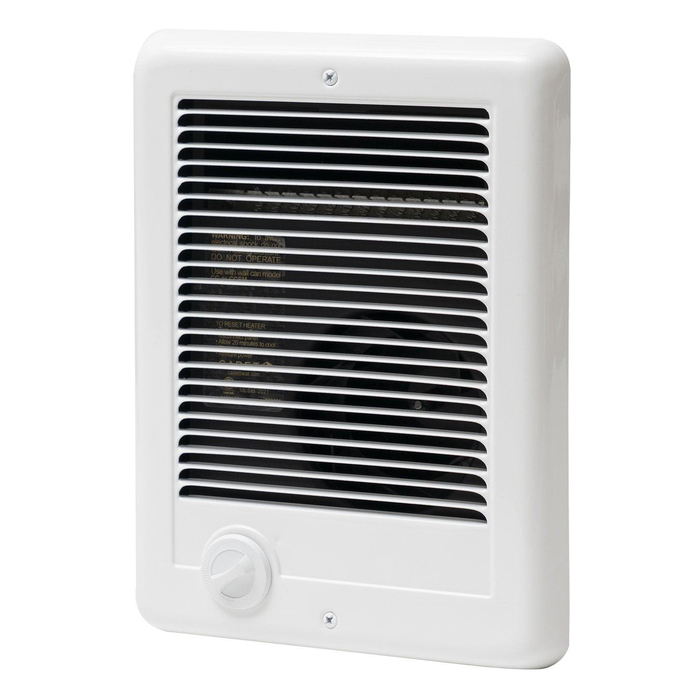 Cadet Com-Pak Plus Series Electric Wall Mounted Space Heater with Adjustable Thermostat