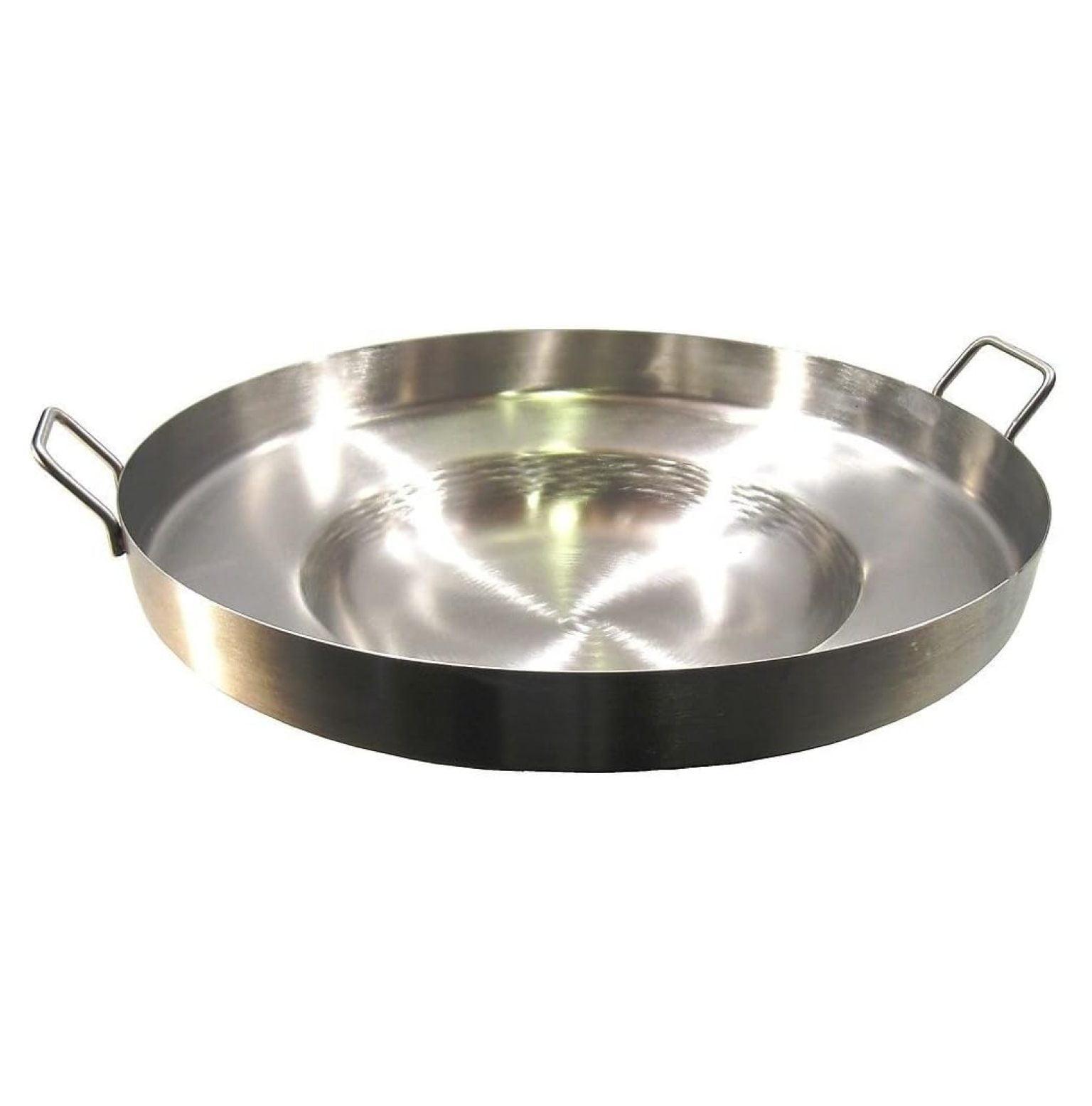 Comal Stainless Steel 22" Acero Inoxidable Concave Outdoors Stir Fry Heavy Duty Comal Para Freir