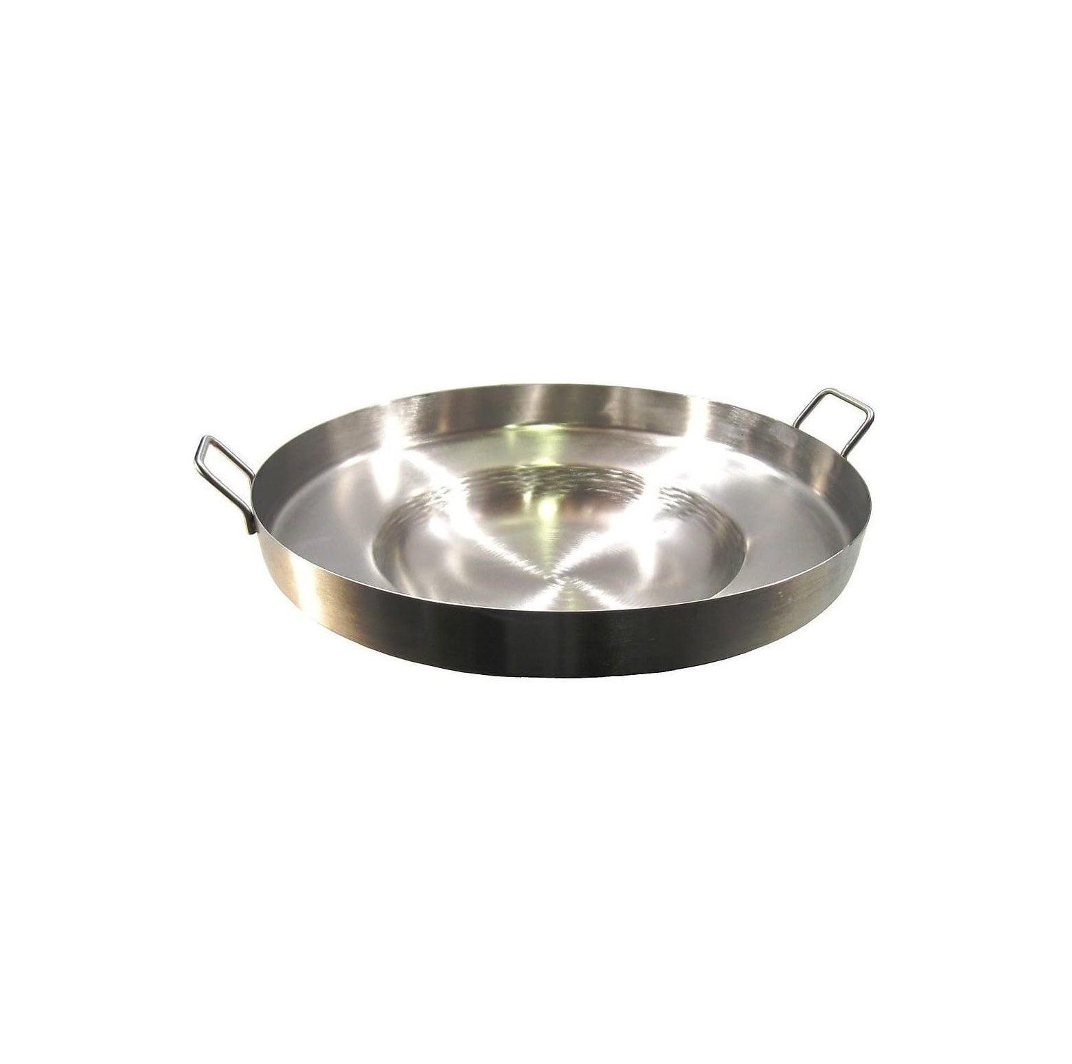 Comal Stainless Steel 22" Acero Inoxidable Concave Outdoors Stir Fry Heavy Duty Comal Para Freir