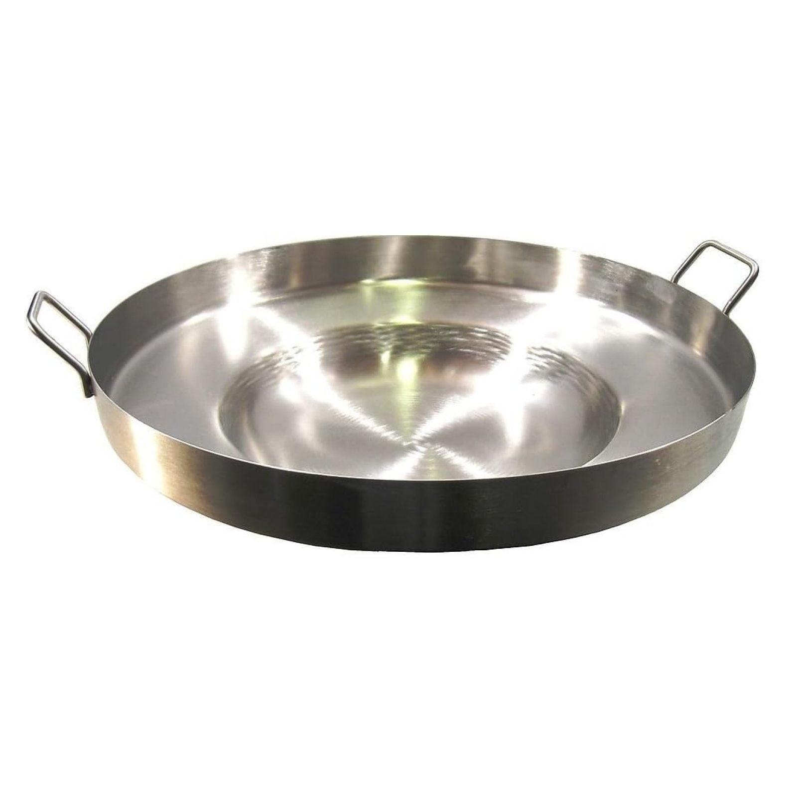 Comal Stainless Steel 22" Acero Inoxidable Concave Outdoors Stir Fry Heavy Duty Comal Para Freir