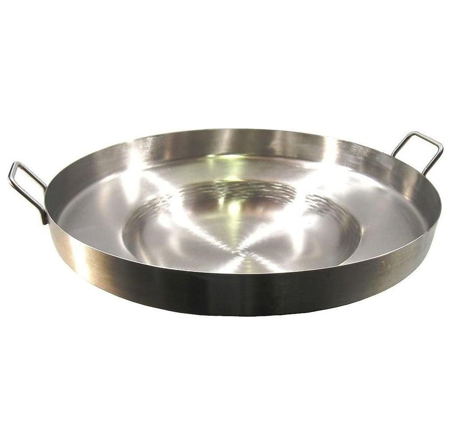 Comal Stainless Steel 22" Acero Inoxidable Concave Outdoors Stir Fry Heavy Duty Comal Para Freir