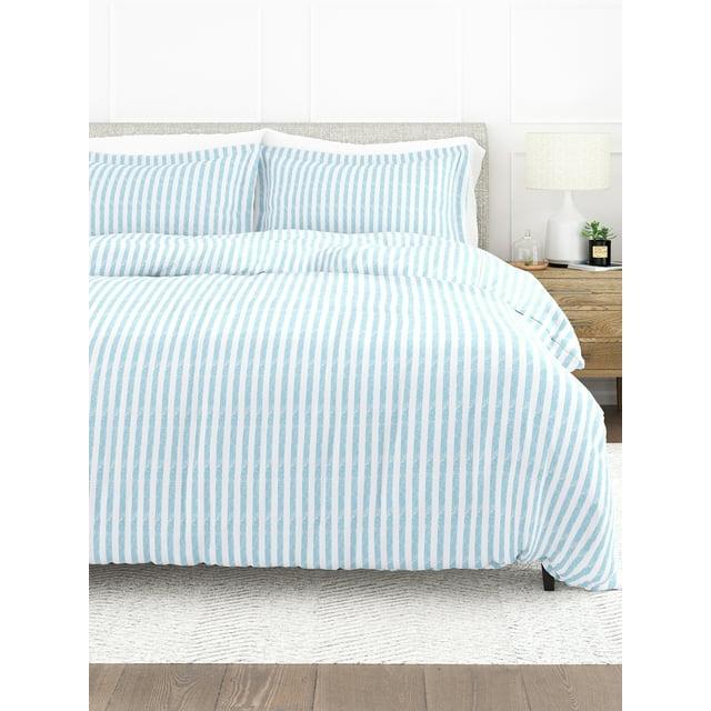 Becky Cameron 3 Piece Rugged Stripe Pattern Duvet Cover Set