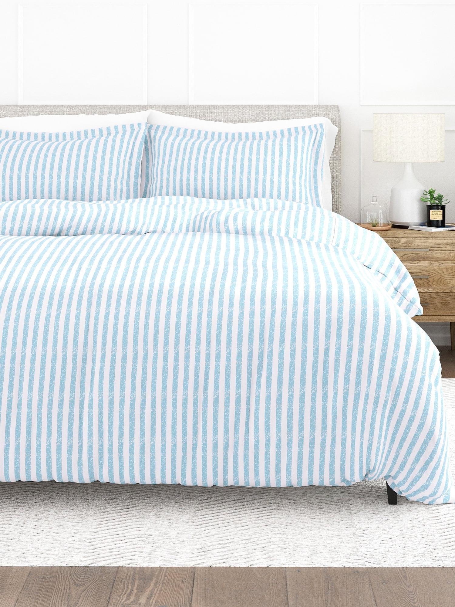 Becky Cameron 3 Piece Rugged Stripe Pattern Duvet Cover Set