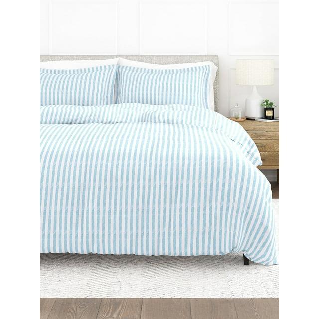 Becky Cameron 3 Piece Rugged Stripe Pattern Duvet Cover Set