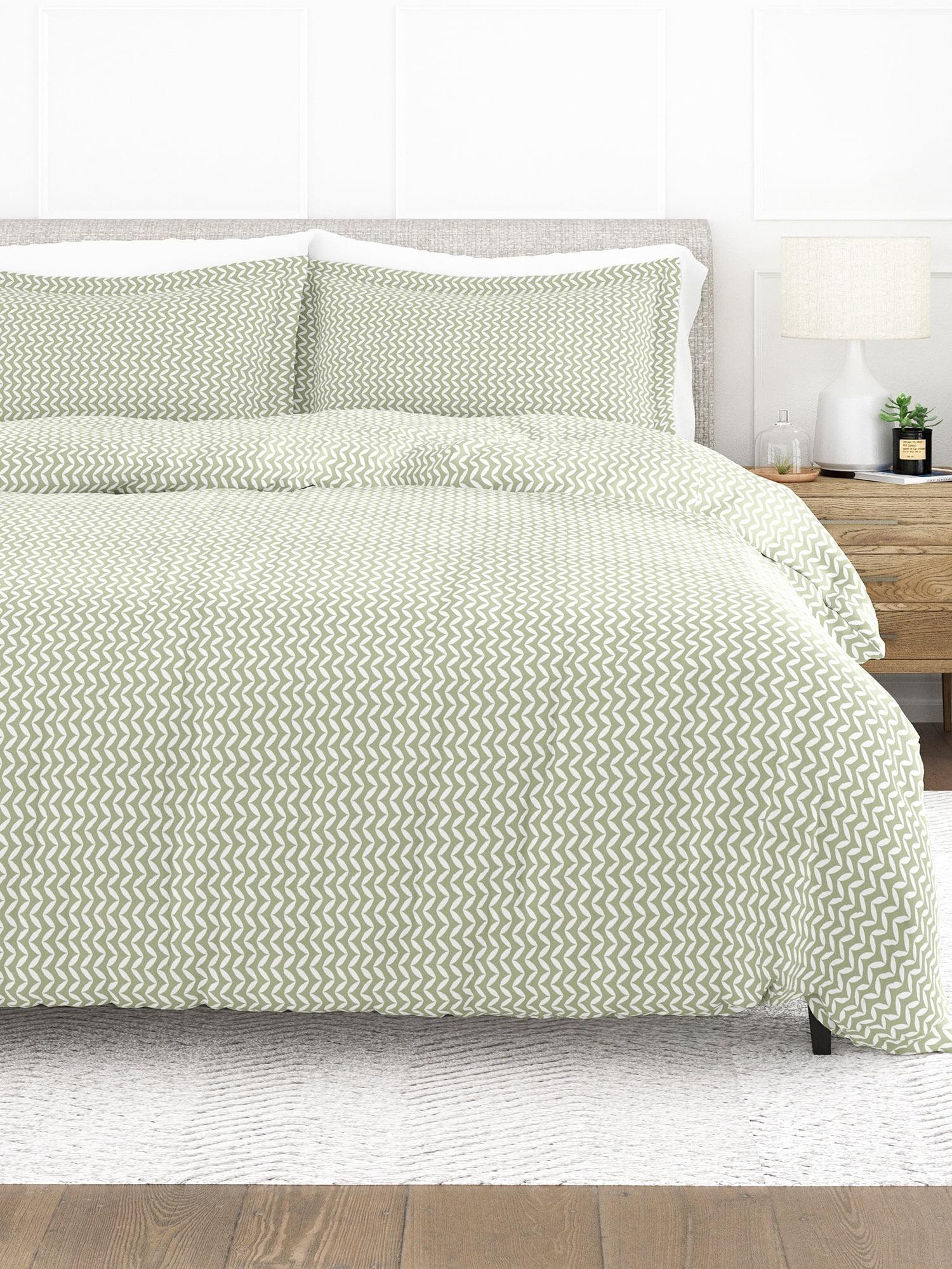 Simply Soft™ Puffed Chevron Pattern Duvet Cover Set