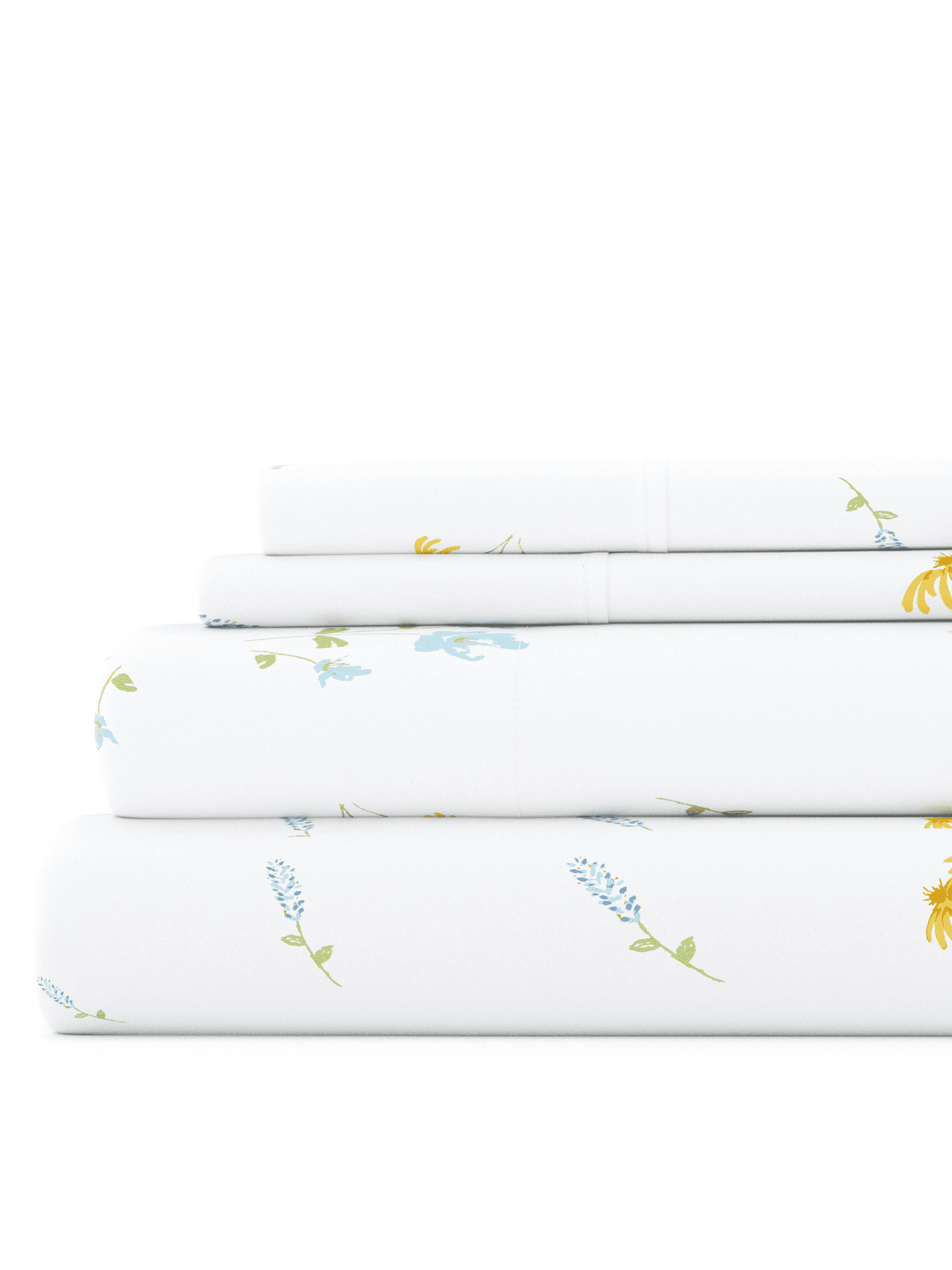 Bluebirds Pattern Microfiber Sheet Set