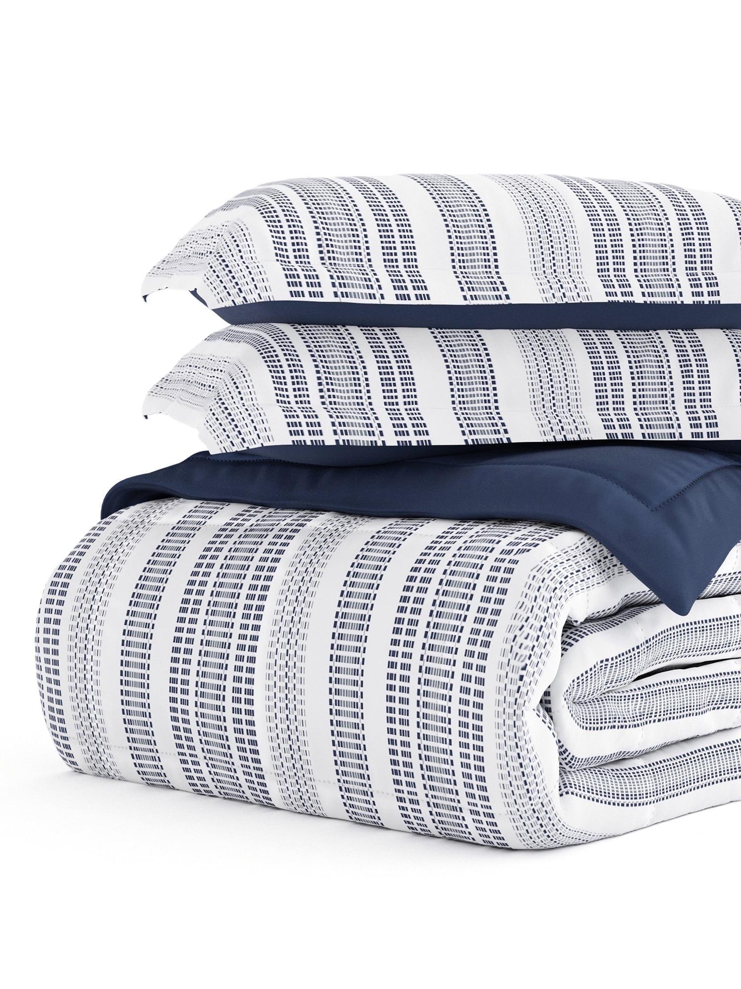 Becky Cameron Down Alternative Farmhouse Dreams Reversible Comforter Set