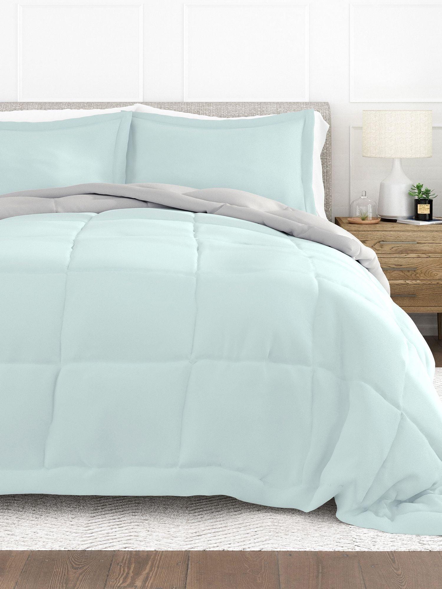 Reversible Down-Alternative Comforter Bedding Set