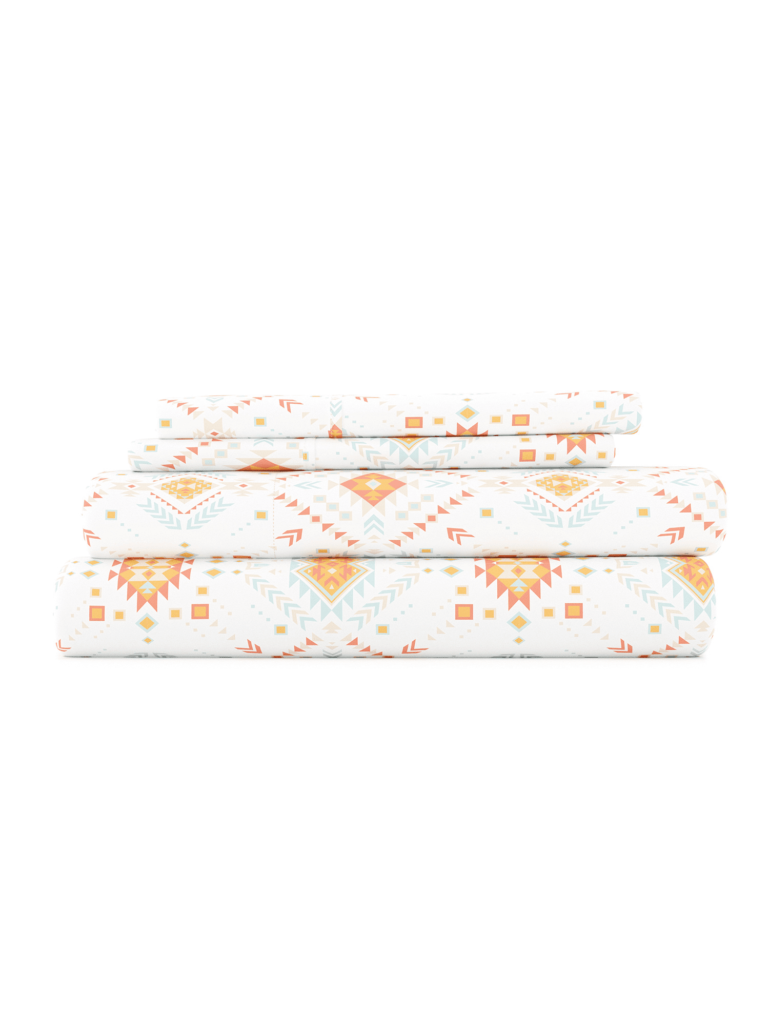Becky Cameron Home Aztec Dreams Pattern Microfiber Sheet Set