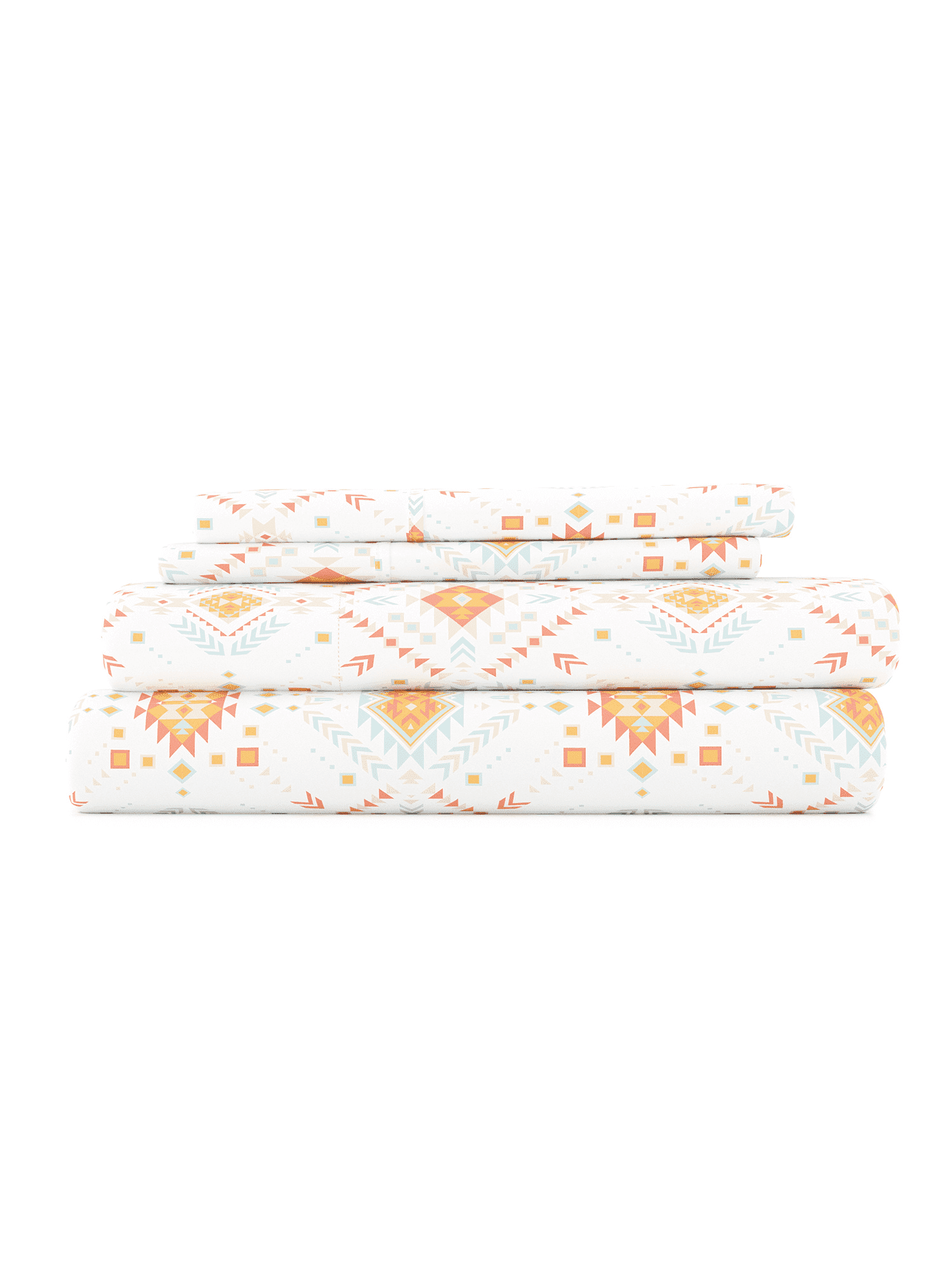 Becky Cameron Home Aztec Dreams Pattern Microfiber Sheet Set