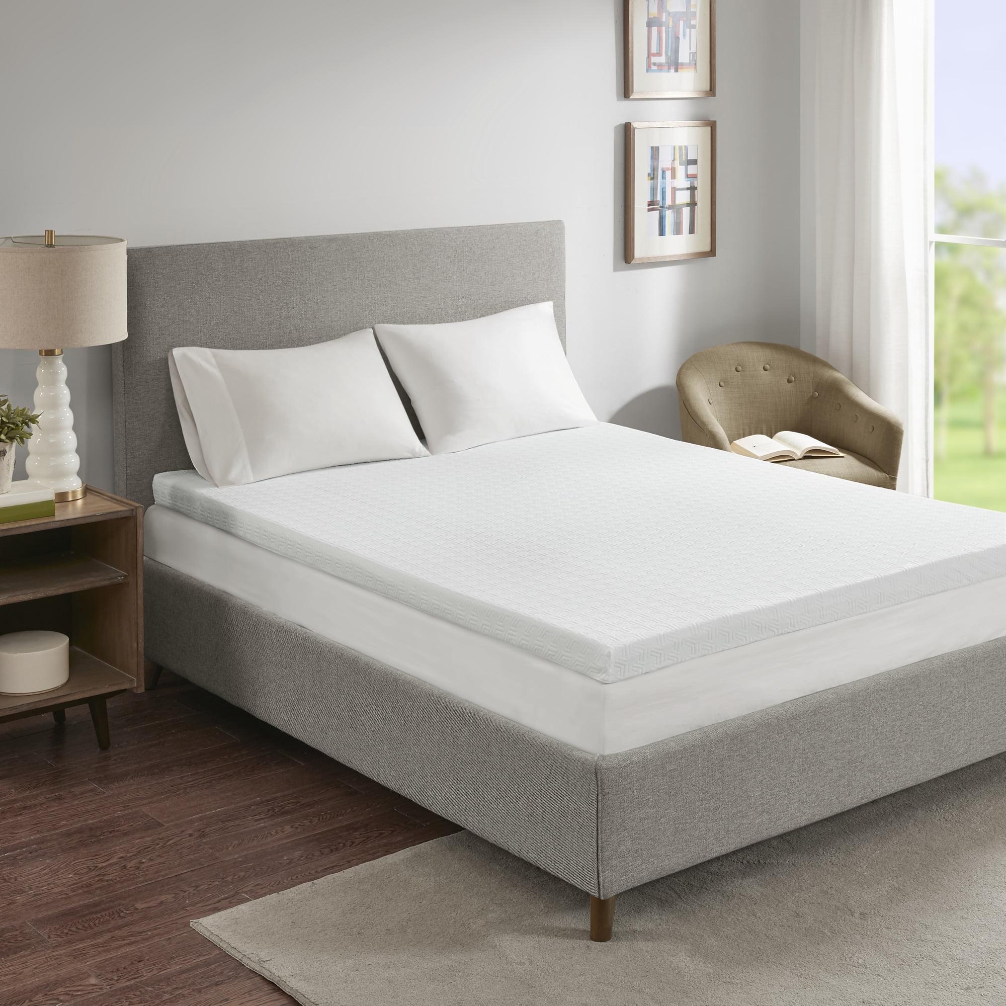 Madison Park 3" Cooling Gel Memory Foam Mattress Topper