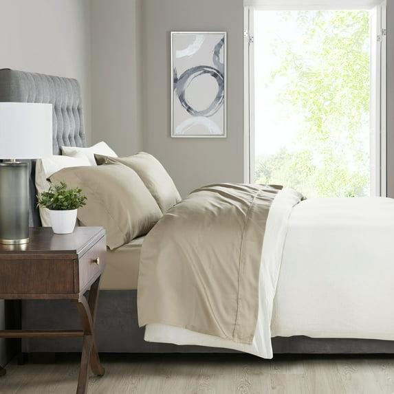 525 Thread Count Solid Cotton Blend Sheet Set