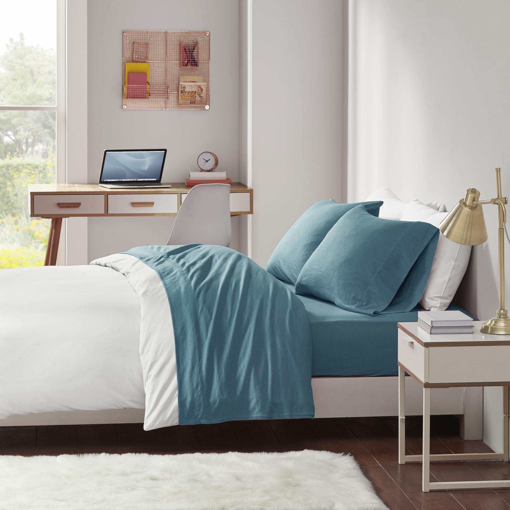 Cotton Blend Jersey Knit All Season Sheet Set