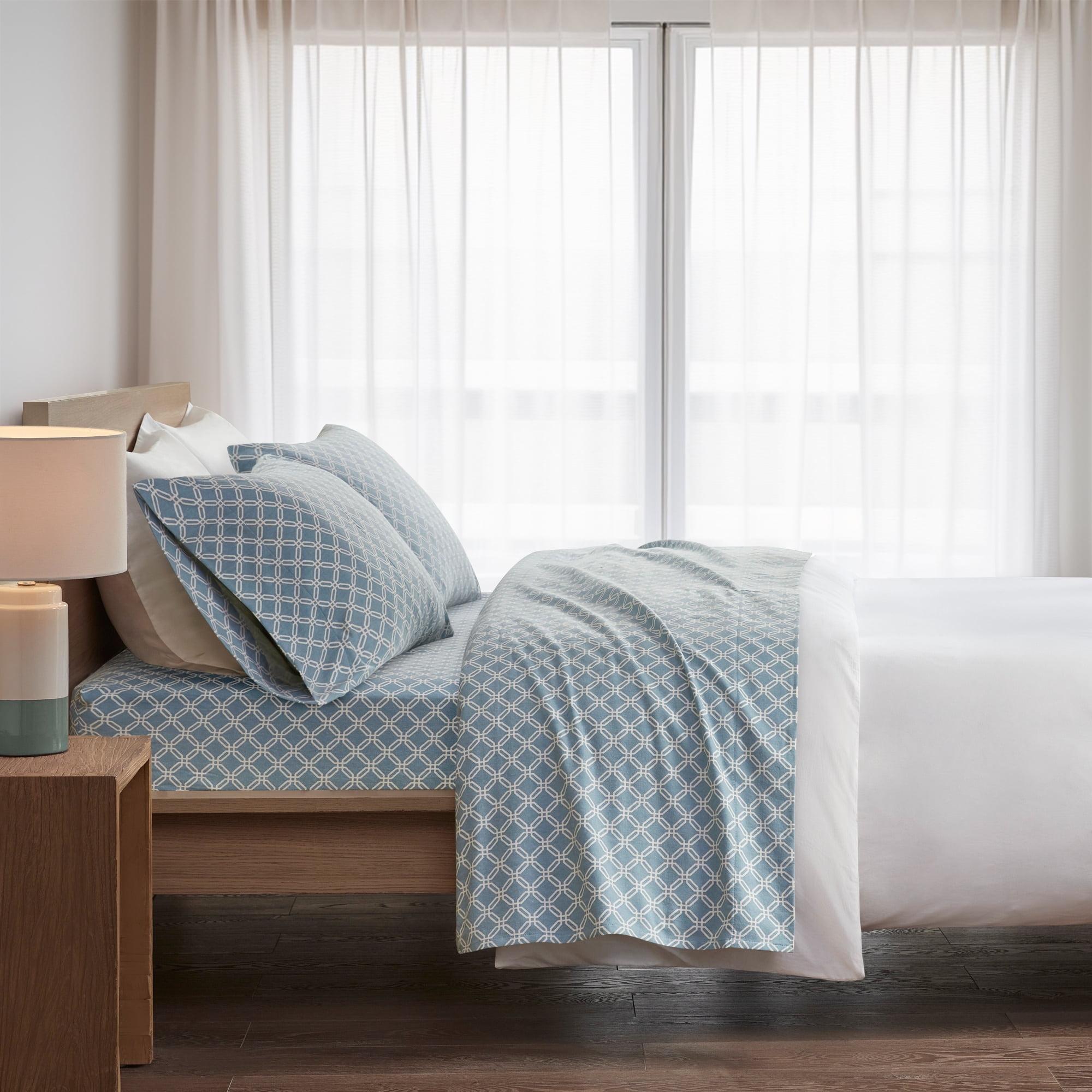 Madison Park Cozy Flannel 100% Cotton Sheet Set
