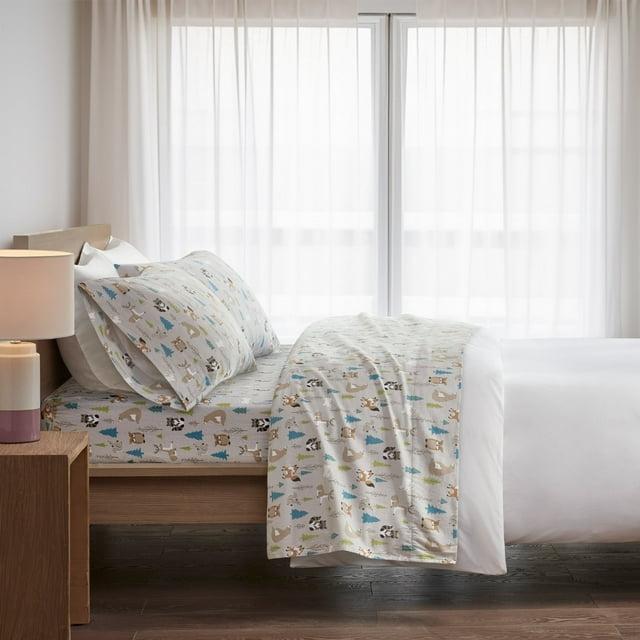 Madison Park Cozy Flannel 100% Cotton Sheet Set