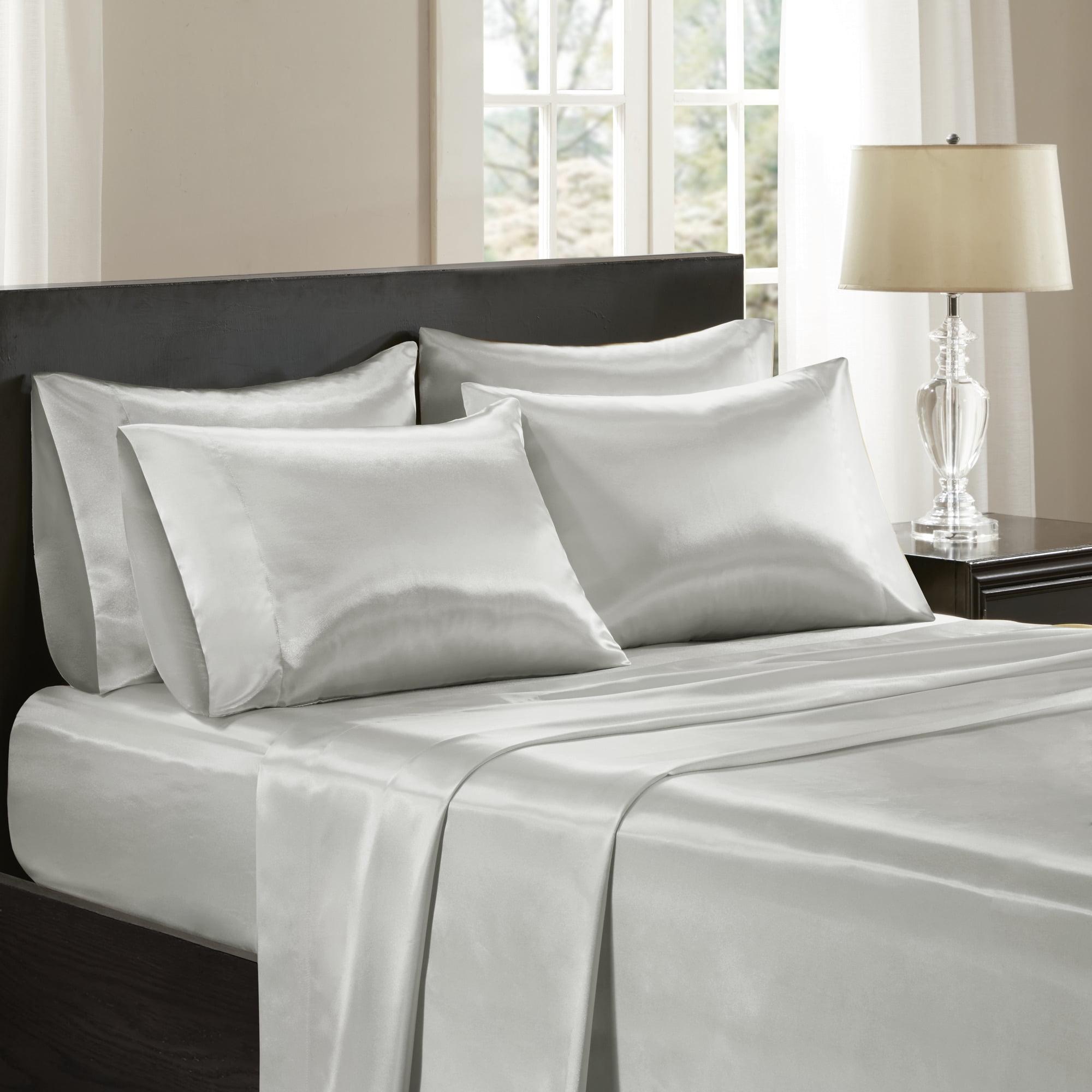 Madison Park Essentials Satin Luxury Sheet Set