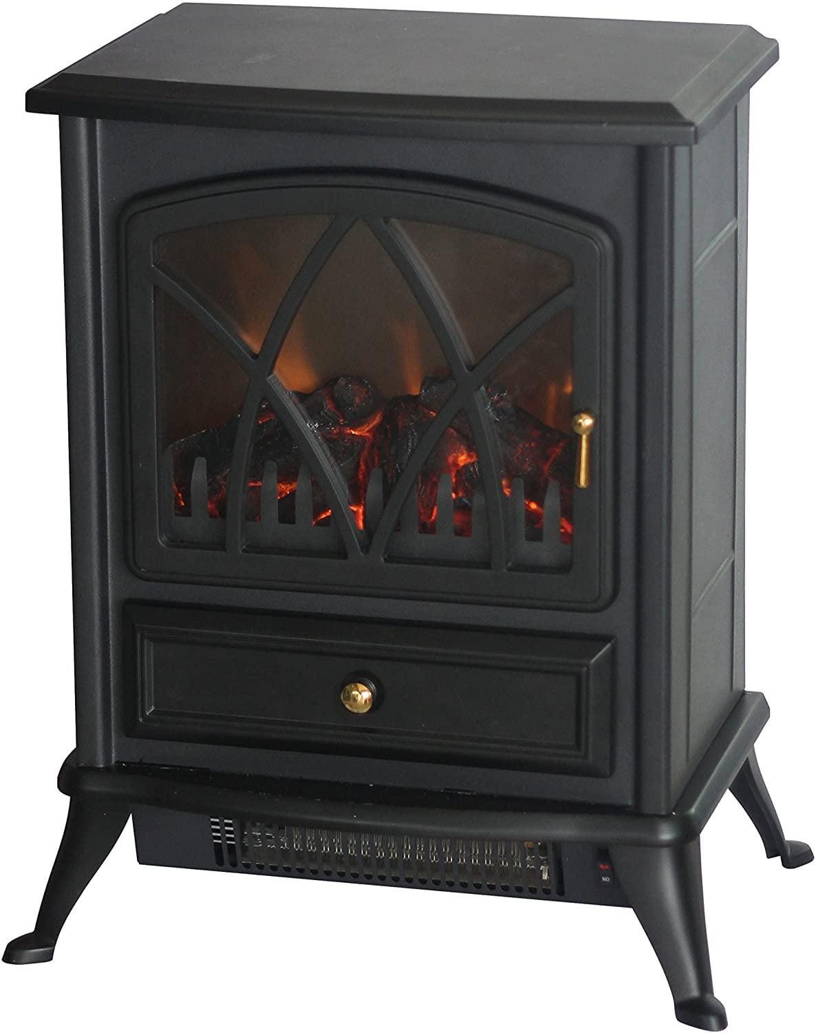 Comfort Glow Ashton Sleek Finish Compact size Electric Heating Stove