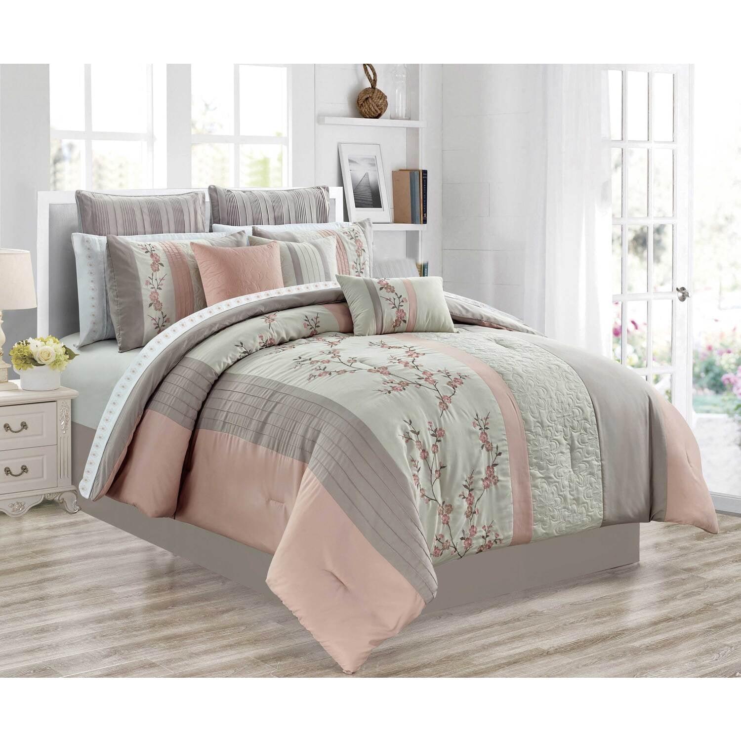 Safdie & Co. Inc. Floral Comforter Set