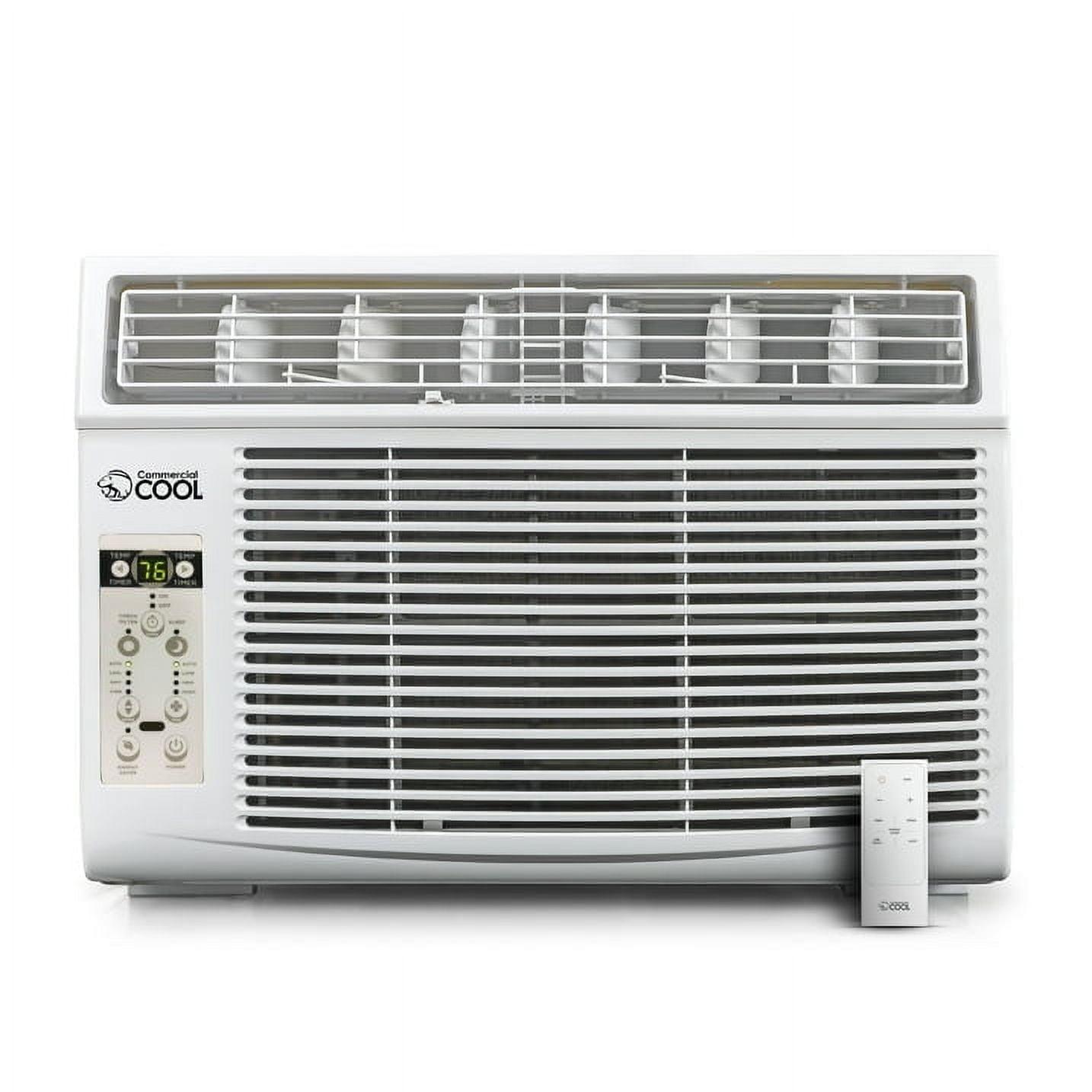 Commercial Cool 10000 BTU Window Air Conditioner with Remote Included