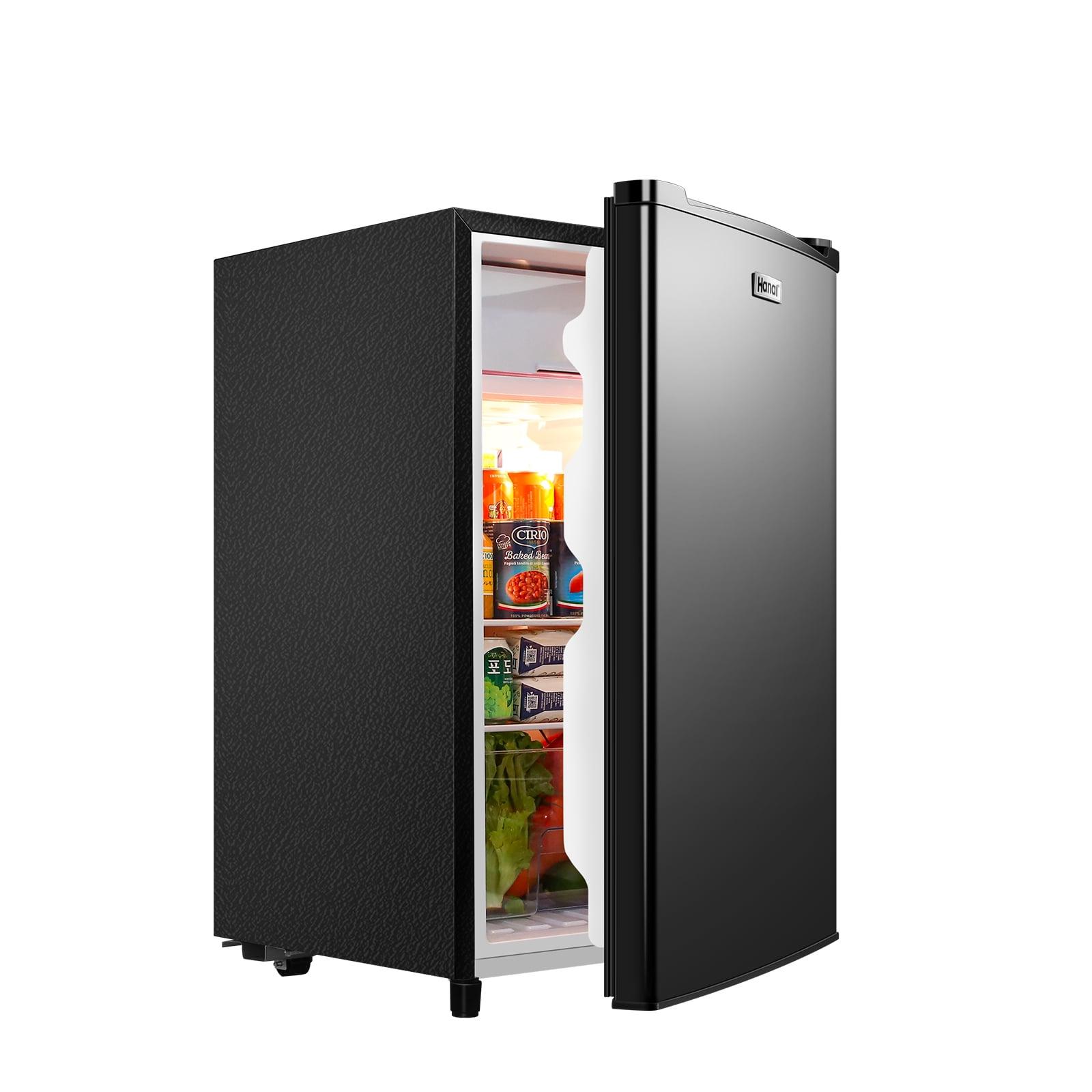 Portable Fridge 3.2 Cu.Ft, Fridge With Freezer Single Design, Ideal for Bedroom