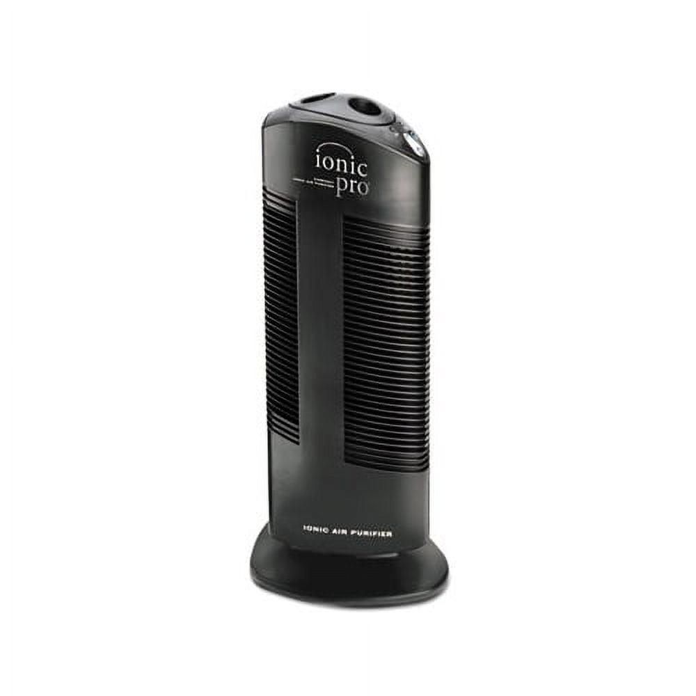 Ionic Pro Compact Ionic Air Purifier, 250 sq ft Room Capacity, Black