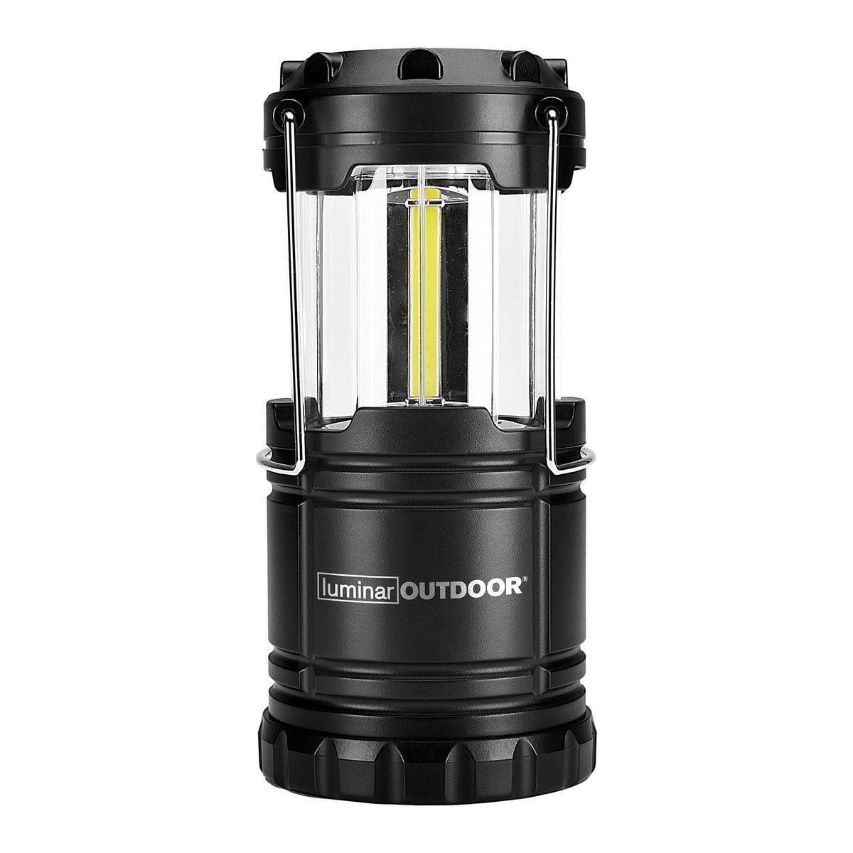 Black Compact Pop-Up LED Lantern with 250 Lumens