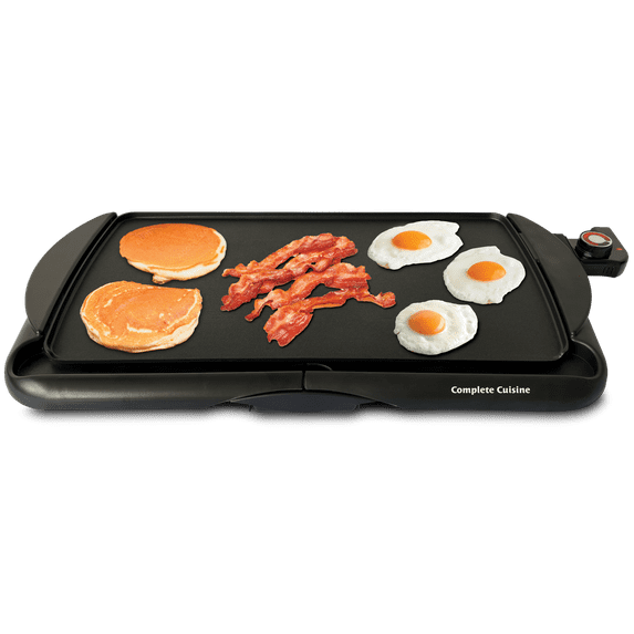 Complete Cuisine 20" Extra Large Electric Griddle, (10" x 20")