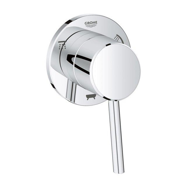Concetto™ Single Handle 3-Way Diverter Shower Faucet Trim Only