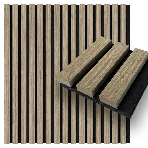 Concord Acoustic Wall Panels | Sample - Silver Ash | 5” x 5” | Soundproof Paneling | - COA1410