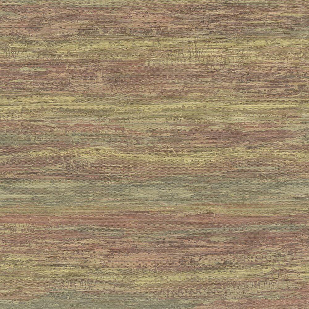 Concord Wallcoverings Modern Textured Wallpaper Natural, Vinyl Accent Wall Grasscloth, Yellow Green Brown, 27 in x 33 Ft (74 sq. ft), 91919