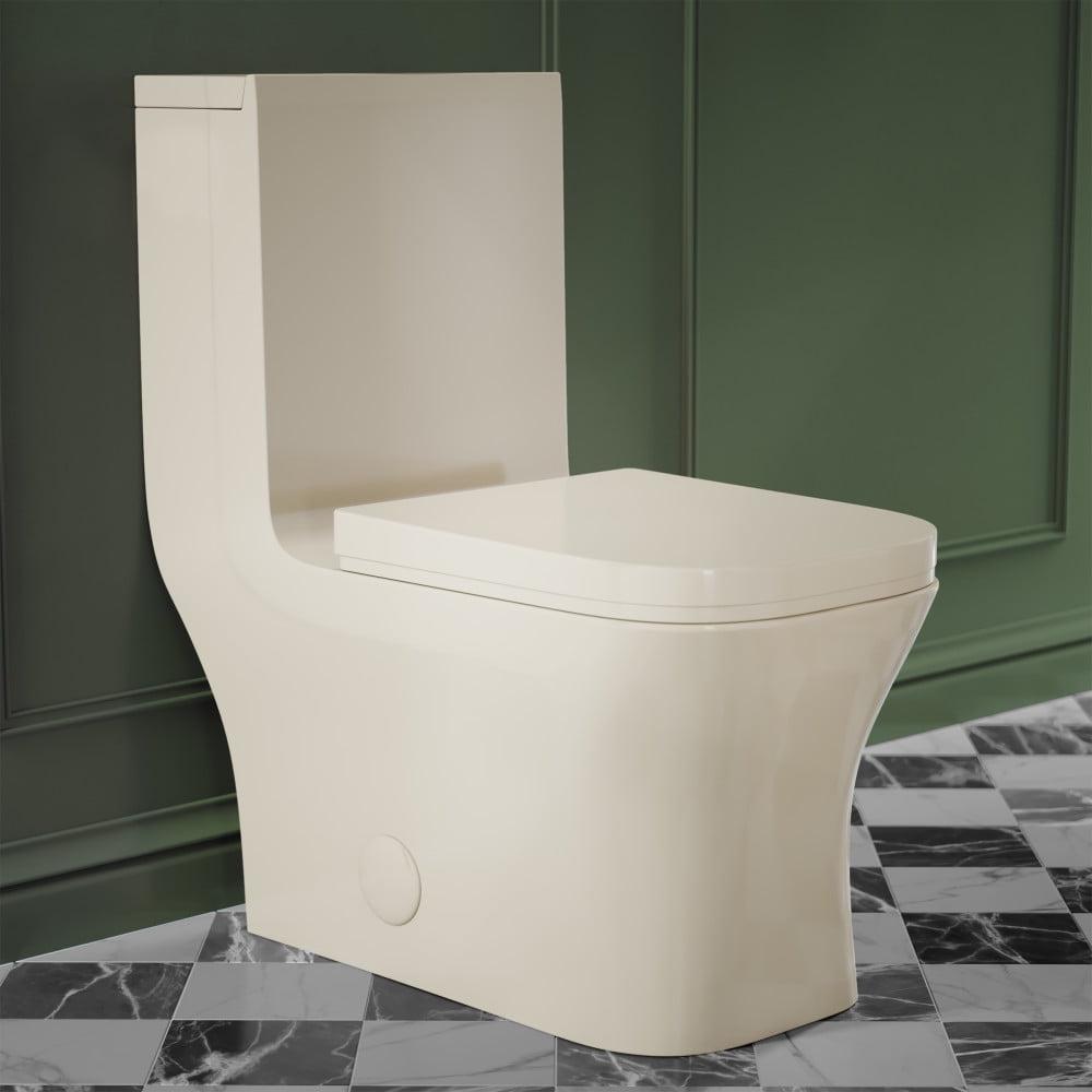 Concorde One-Piece Square Toilet Dual-Flush 1.1/1.6 gpf