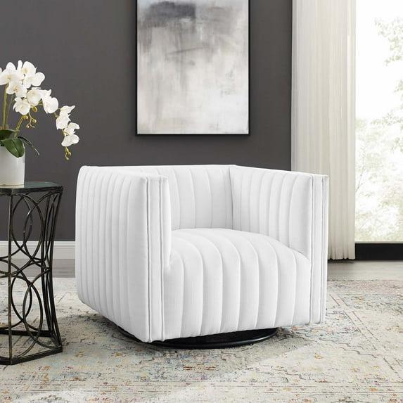 Modway Conjure Channel Tufted Performance Velvet Accent Armchair
