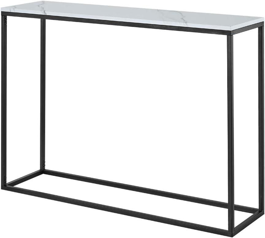 Amora 31'' Glass Top Console Table