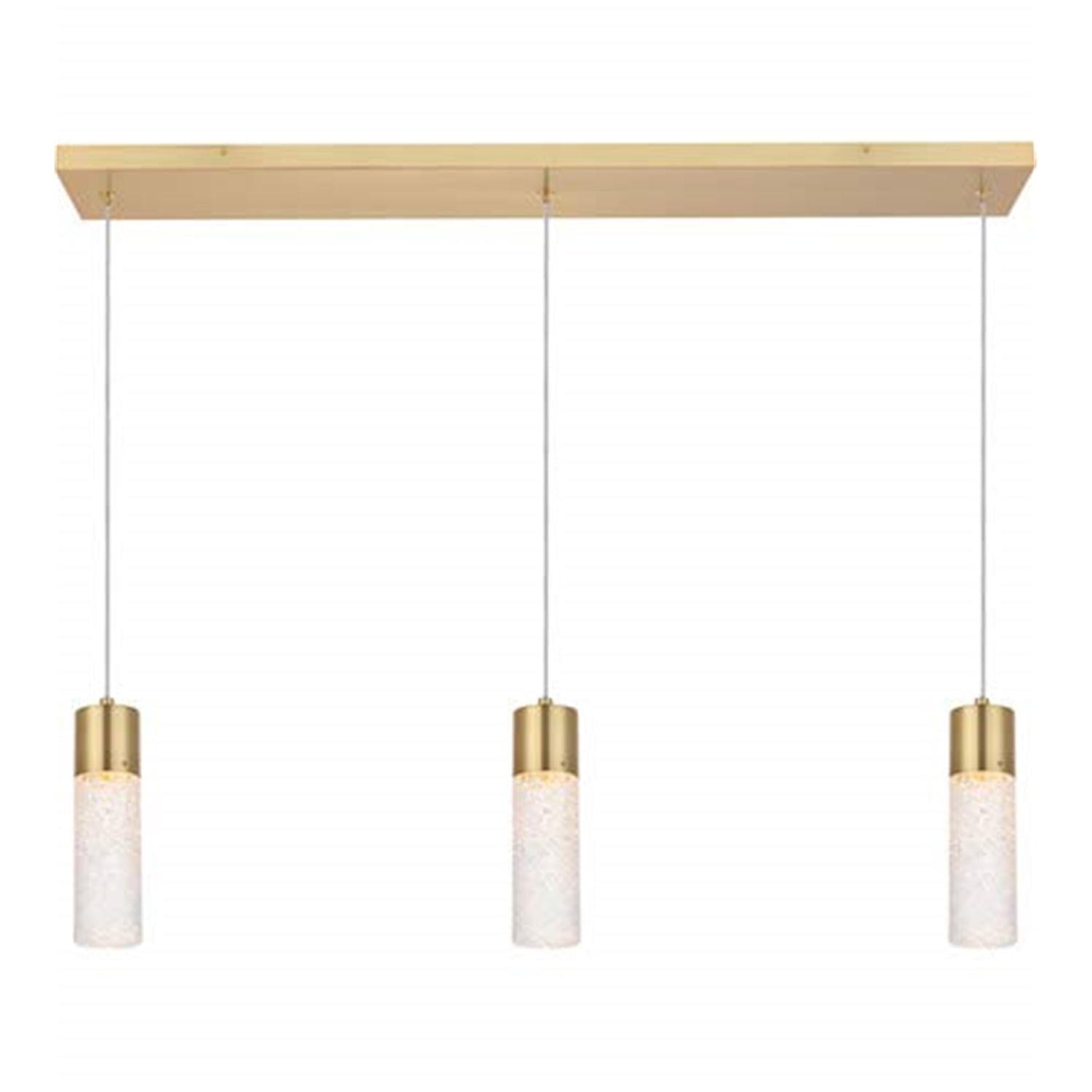 Constellation 3 light Gold LED Pendant