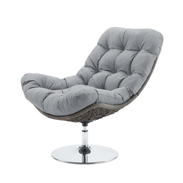 Brighton Wicker Rattan Outdoor Patio Swivel Lounge Chair by Modway