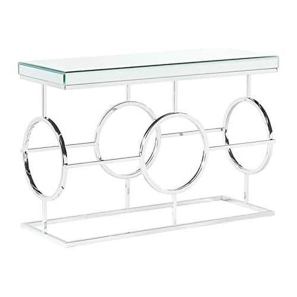 Picket House Furnishings Katie Rectangle Mirrored Sofa Table