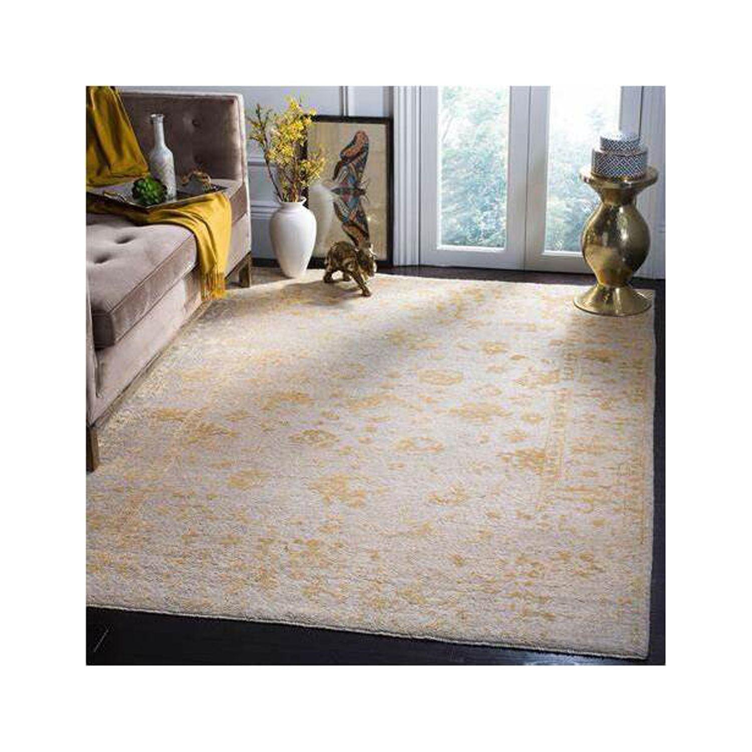 Safavieh Centennial Hand Knotted Wool, Viscose Floral Rug