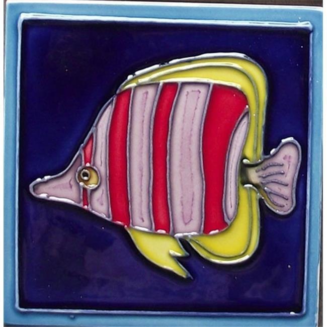 Continental Art Center Marine Fish Tile Magnet