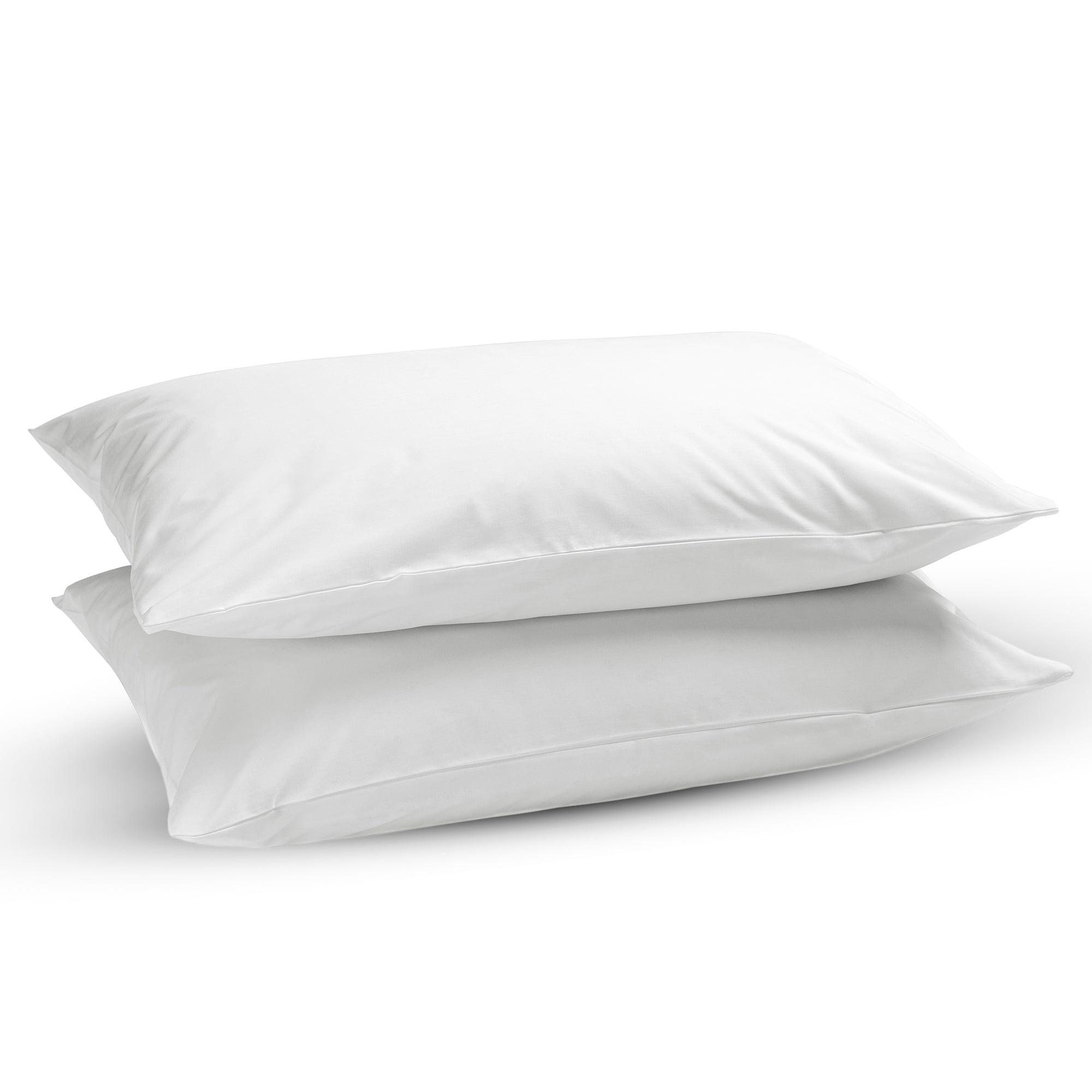 Continental Bedding White Goose Down and Feather Layered Pillow, Pack of 1