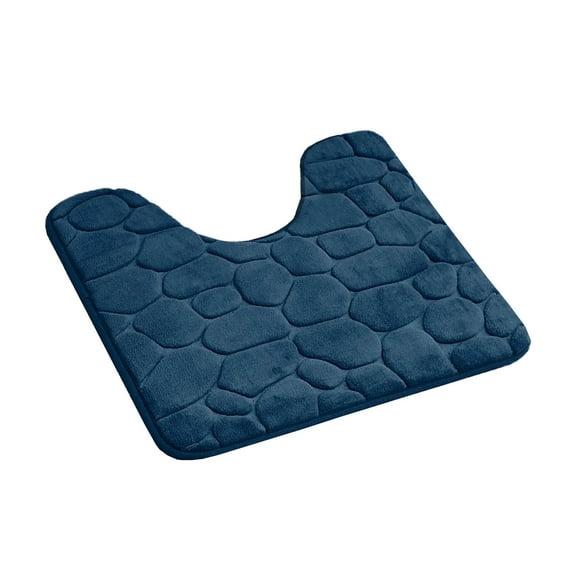 Evideco Pebbles 3D Contour Mat Microfiber Memory Foam 20' x 20"