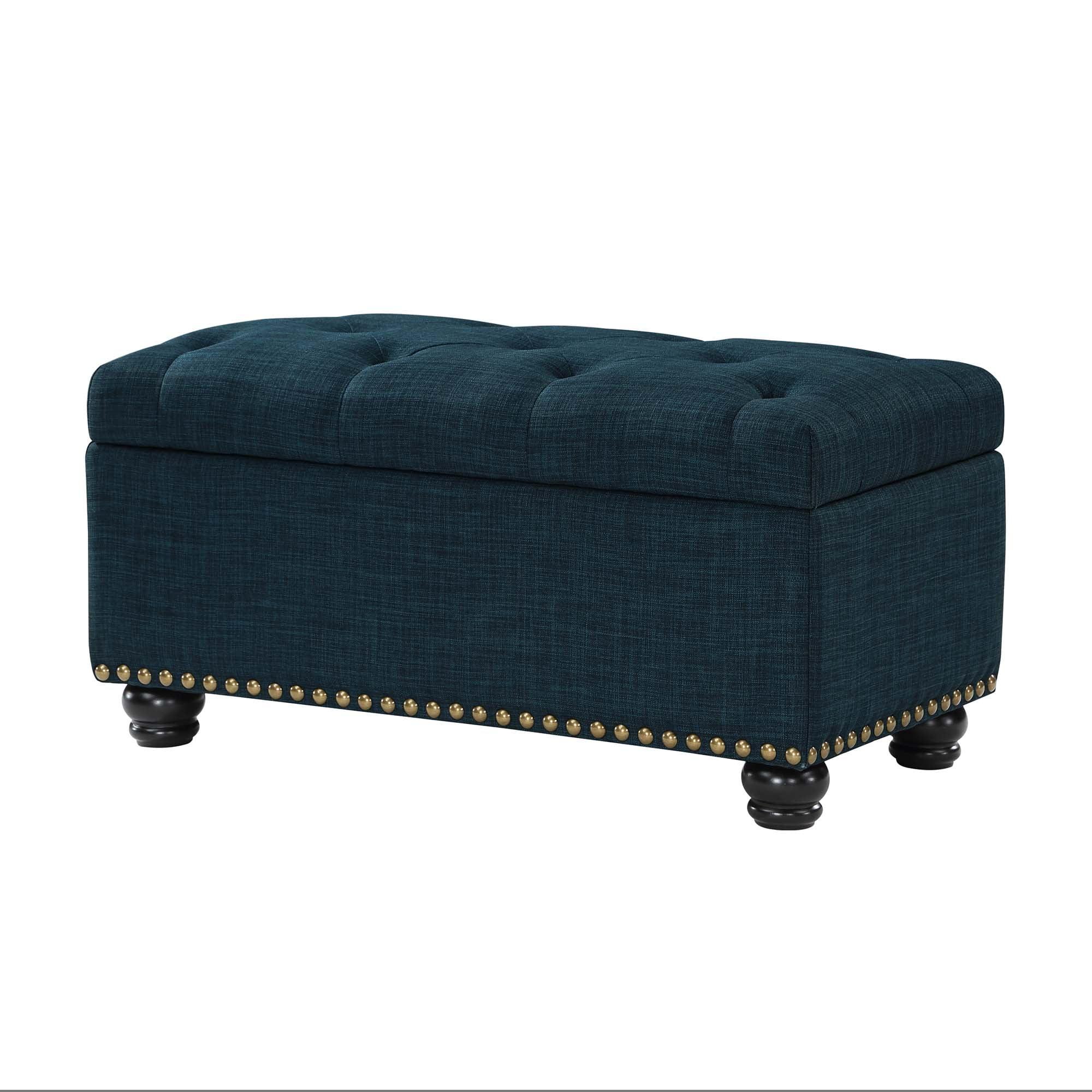 Convenience Concepts Designs4Comfort 7th Avenue Storage Ottoman Bench