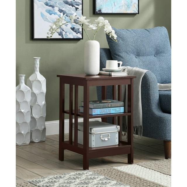 Convenience Concepts Mission End Table, Espresso