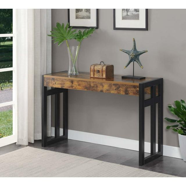 Convenience Concepts Monterey Console Table, Barnwood/Black