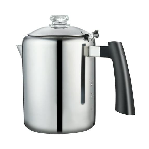 Cook N Home 8-Cup Stainless Steel Stovetop Coffee Percolator