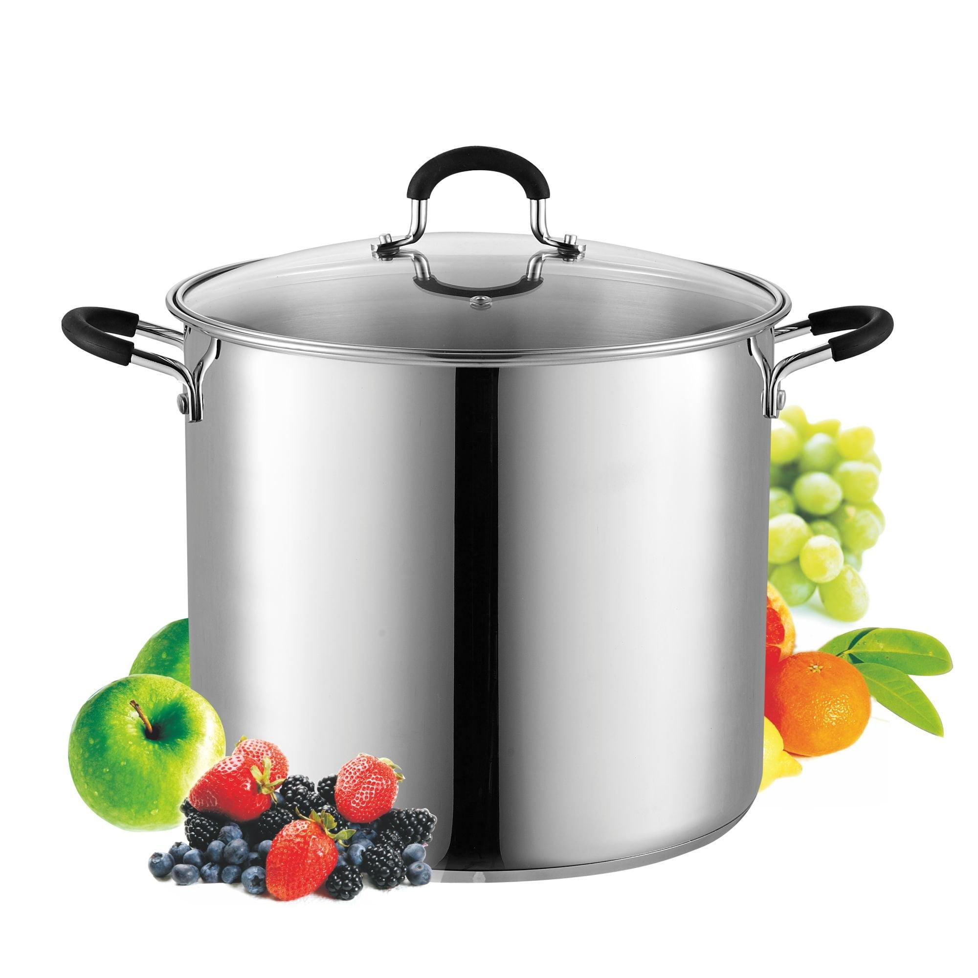 Cook N Home Professional Stainless Steel Stockpot with Lid