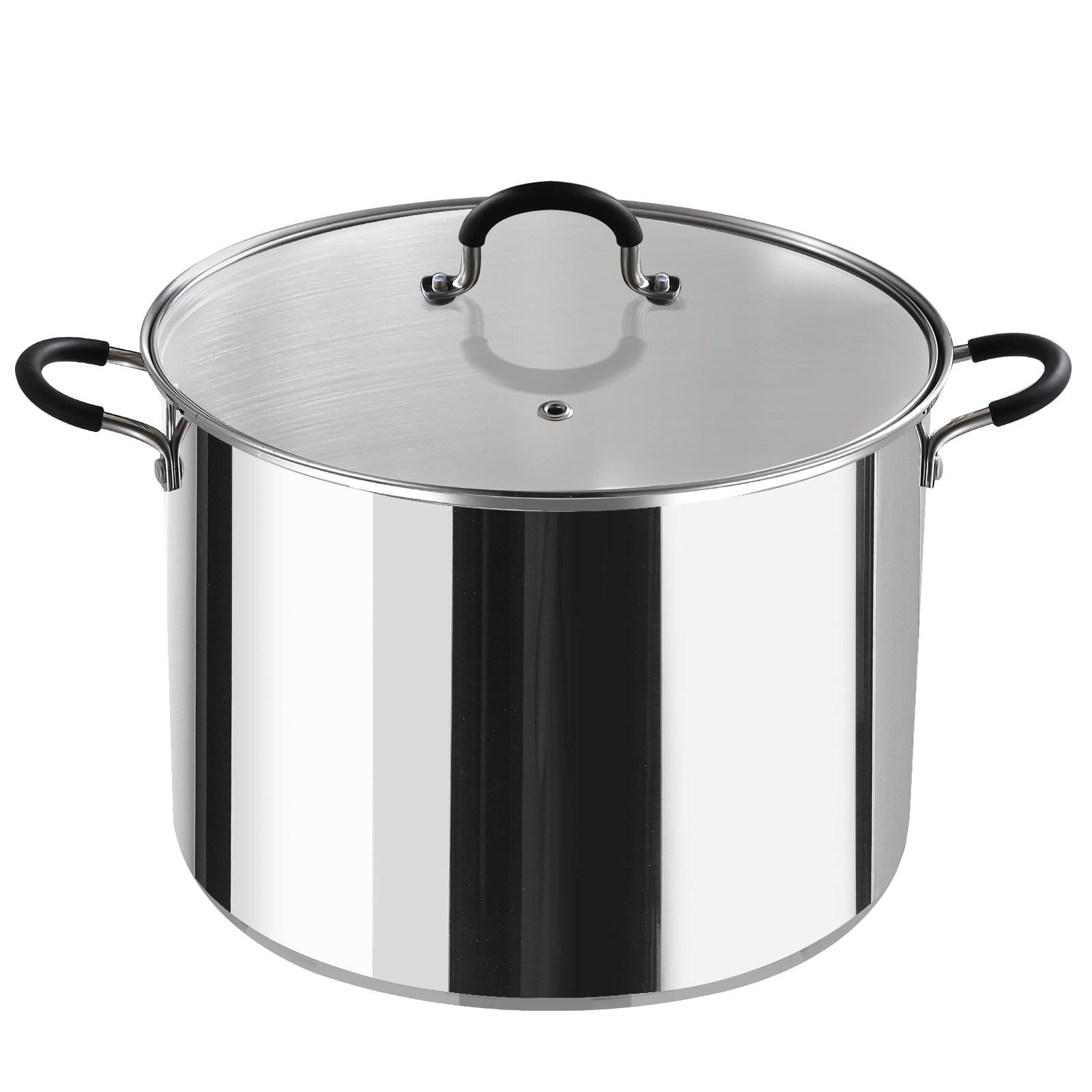 Cook N Home Professional Stainless Steel Stockpot with Lid